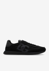 Dolce & Gabbana DG Cushion Lace-Up Sneakers Black CS2288 A5355-8B956