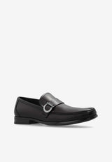 Ferragamo Caspian Leather Loafers Brown 027963 CASPIAN 774252-T MORO