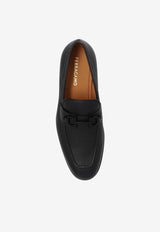 Ferragamo Foster Leather Loafers Black 021669 FOSTER 768931-NERO