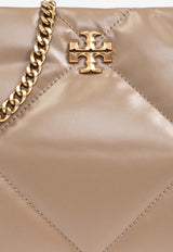 Tory Burch Kira Quilted Leather Shoulder Bag Beige 161885 0-250