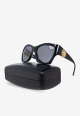 Versace Medusa Cat-Eye Sunglasses Gray 0VE4452 0-GB1 87
