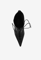 Jimmy Choo Scarlett 95 Nappa Leather Ankle Boots Black SCARLETT AB 95 NAP-BLACK