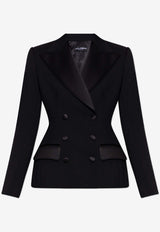 Dolce & Gabbana Tailored Wool Blazer Black F27CTT FUBGE-N0000