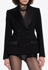 Dolce & Gabbana Tailored Wool Blazer Black F27CTT FUBGE-N0000