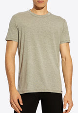 Tom Ford Basic Crewneck T-shirt Gray T4M081410 0-020