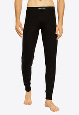 Tom Ford Brand Logo Long Johns Black T4LM11040 0-002