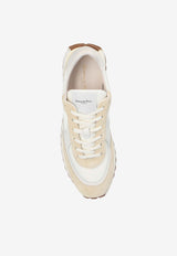 Gianvito Rossi Gravel Low-Top Sneakers Cream S25460 W1OFS-SCYAOFW