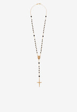 Dolce & Gabbana Rosary Brass Necklace Gold WNP7S2 W1111-N0011