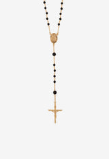 Dolce & Gabbana Rosary Brass Necklace Gold WNP7S2 W1111-N0011