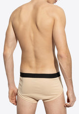 Tom Ford Logo Waistband Briefs Beige T4LC11040 0-272