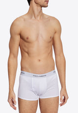 Dolce & Gabbana Logo Waistband Boxers - Set of 2 White M9D87J ONN96-W0800
