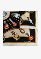Dolce & Gabbana Printed Silk Scarf Multicolor GQ348E G0TIB-HH5HZ