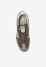 Adidas Originals Samba OG Low-Top Sneakers Brown ID1481 M-BROWN PUTGRE GOLDMT
