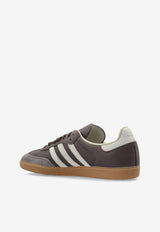 Adidas Originals Samba OG Low-Top Sneakers Brown ID1481 M-BROWN PUTGRE GOLDMT
