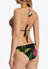 Dolce & Gabbana Floral Print Bikini Multicolor O8A54J FSG9R-HN5IY