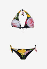 Dolce & Gabbana Floral Print Bikini Multicolor O8A54J FSG9R-HN5IY