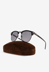 Tom Ford Henry Aviator Sunglasses Gray FT0248 0-5301D