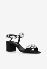 Dolce & Gabbana Keira 60 Crystal-Embellished Sandals Black CR1801 A9T43-8S488