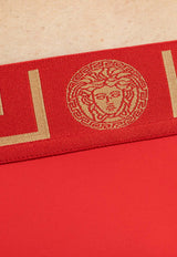 Versace Medusa Greca Swimming Briefs Red ABU01025 1A11119-A9X2