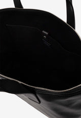 Dolce & Gabbana Medium Adamo Calf Leather Tote Bag Black BM2375 A6E48-80999