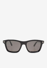 Tom Ford Barron Square Sunglasses Gray FT1179 0-5401D