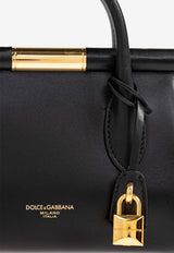 Dolce & Gabbana Marlene Leather Handbag Black BB7744 A3G19-80999