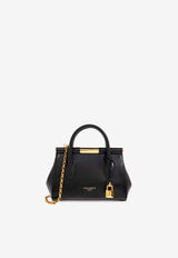 Dolce & Gabbana Marlene Leather Handbag Black BB7744 A3G19-80999