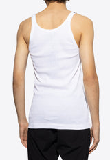 Dolce & Gabbana Embroidered DG Sleeveless T-shirt Black G8PA8Z G7N4G-W0800