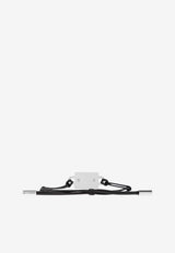 Dolce & Gabbana Logo Plaque Cord Bracelet Black WBP5T1 W1111-N0012