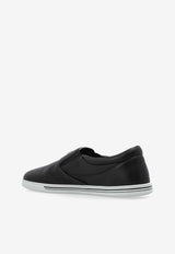 Dolce & Gabbana Saint Tropez Leather Sneakers Black CS2321 A8034-80999