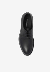 Dolce & Gabbana Leather Derby Shoes Black A10852 A9P45-80999