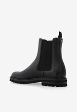 Dolce & Gabbana Leather Chelsea Boots Black A60606 A9P45-80999