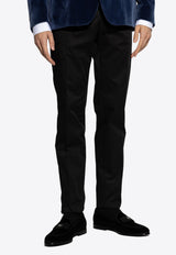 Dolce & Gabbana Tailored Straight-Leg Pants Black GY6IEZ GJ090-N0000