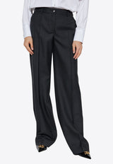 Dolce & Gabbana Wool Tailored Pants Gray FTC31T FU287-S8290