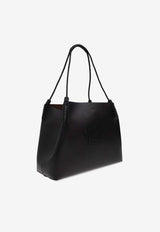 Etro Large Libra Leather Tote Bag Black WP1D0028 AP264-N0000