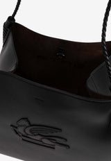 Etro Large Libra Leather Tote Bag Black WP1D0028 AP264-N0000