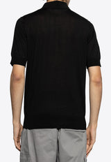 Dolce & Gabbana Embroidered DG Polo T-shirt Black GXZ02Z JBSK3-N0000