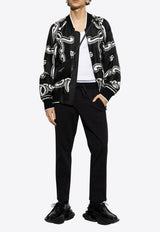 Dolce & Gabbana Stitched-Leg Tailored Pants Black GYACET FUGS1-N0000