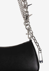 Marc Jacobs Star Charm Leather Shoulder Bag Black 2R4HSH038H02 0-001