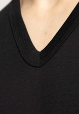 Dolce & Gabbana Basic V-neck T-shirt Black G8KG0T FU7EQ-N0000