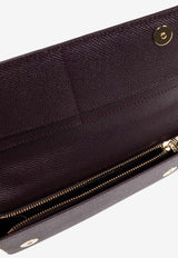 Dolce & Gabbana Mini Top Handle Bag in Iguana Print Leather Burgundy BI3280 A1001-8M073