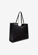 Dolce & Gabbana Large Sicily Leather Tote Bag Black BB7727 B7321-80999
