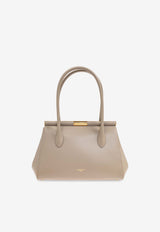 Dolce & Gabbana Marlene Leather Shoulder Bag Beige BB7734 A3G19-8I399