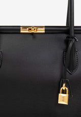 Dolce & Gabbana Marlene Leather Shoulder Bag Black BB7734 A3G19-80999