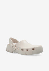 Birkenstock Flow Chunky Clogs Cream 1027706 M-EGGSHELL