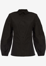 Moncler Balloon-Sleeved Shirt Black K10932F00003 598C7-999