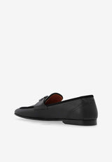 Dolce & Gabbana Ariosto Calf Leather Loafers Black A50462 A6O70-80999