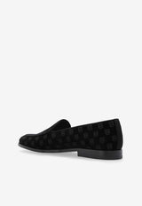 Dolce & Gabbana Vivaldi Velvet Loafers Black A50680 A6569-80999