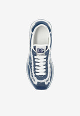 Dolce & Gabbana DG Cushion Low-Top Denim Sneakers Denim CK2288 A6D44-8L649