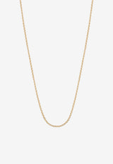 Dolce & Gabbana Alphabet Chain 18-karat Yellow Gold Necklace Gold WANR3G WYEPE-ZOO00